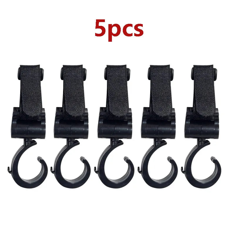 Stroller organizer + hooks