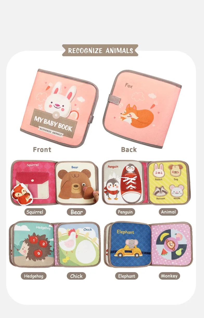 Soft activity busy book