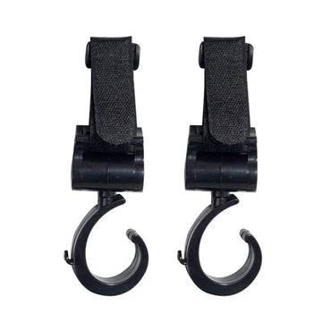 Stroller organizer + hooks