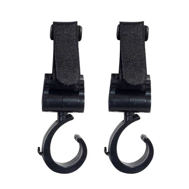 Stroller organizer + hooks