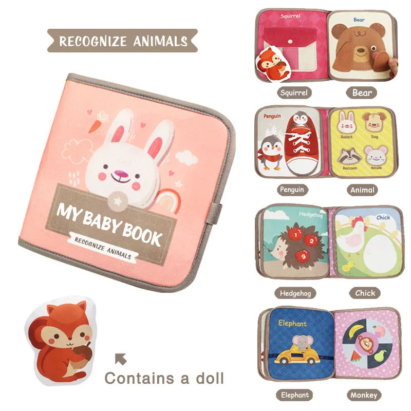 Soft activity busy book