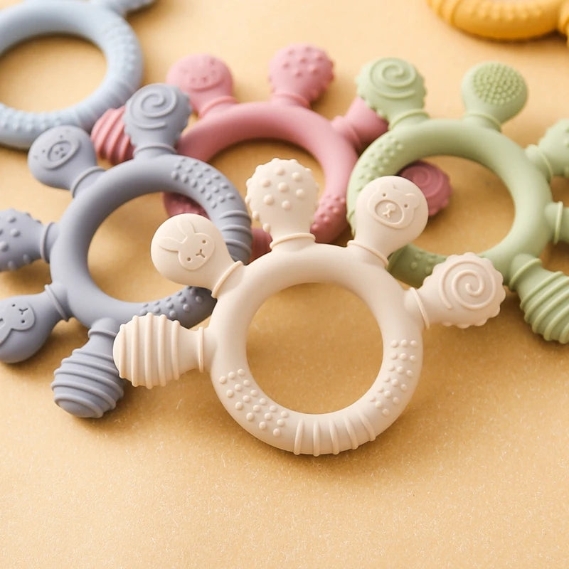 Stacking / teething ring toy