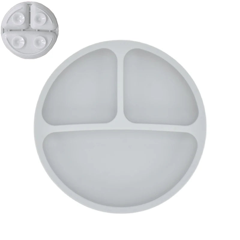 Suction bowl & plate set