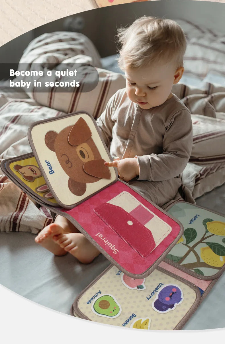 Soft activity busy book