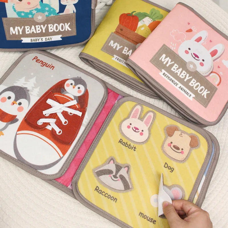 Soft activity busy book