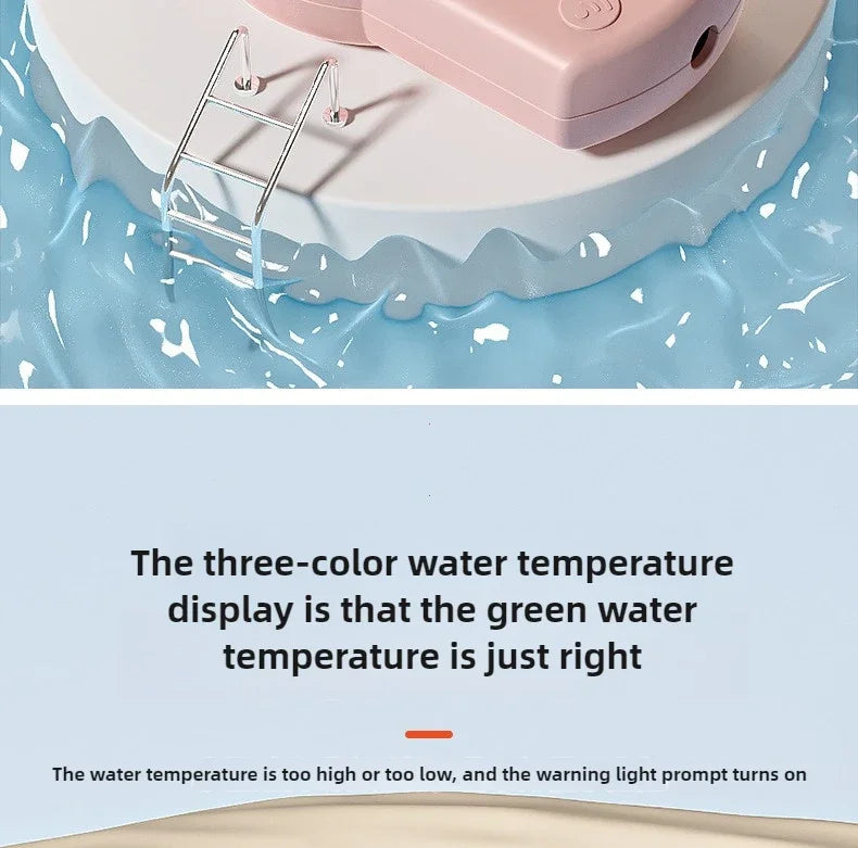Bath thermometer + toy set