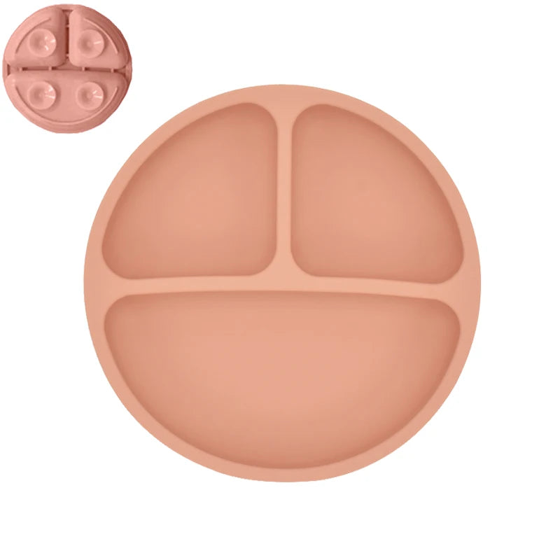 Suction bowl & plate set