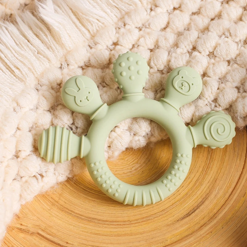 Stacking / teething ring toy