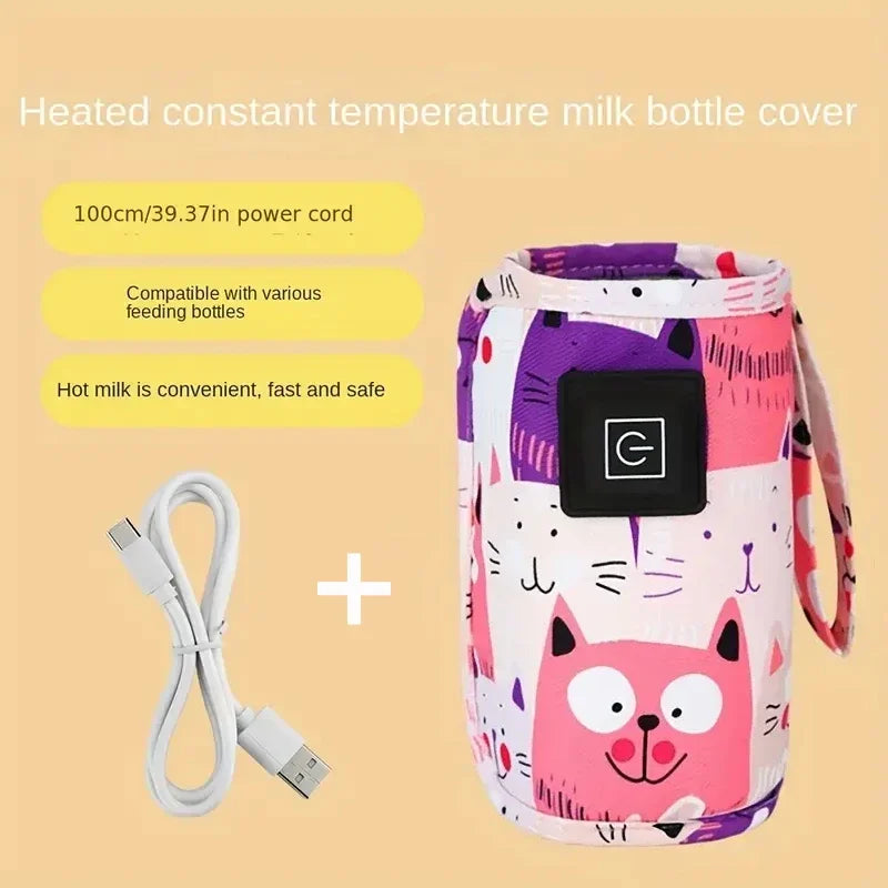 Portable bottle warmer