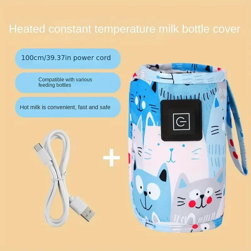 Portable bottle warmer