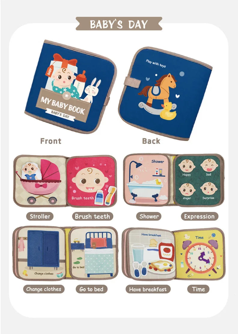 Soft activity busy book