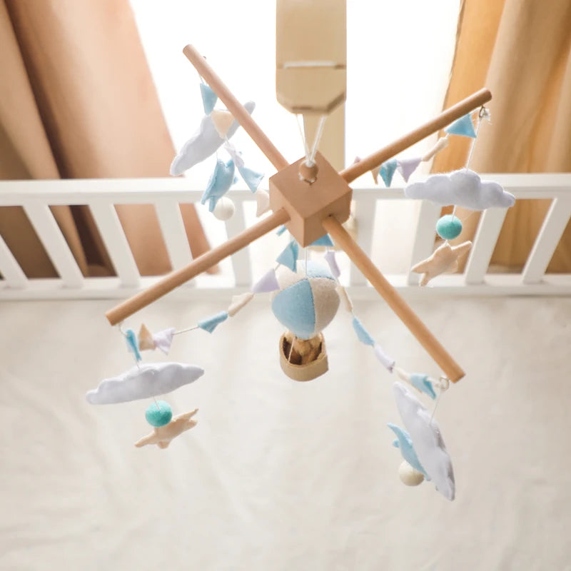Crib soothing mobile