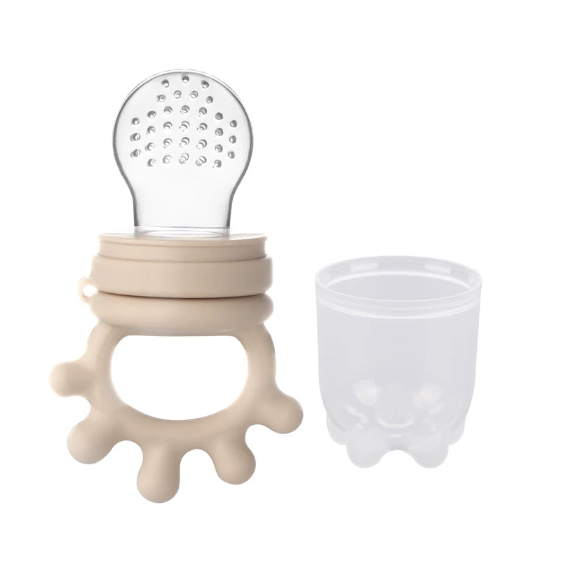 Silicone teether / fresh-food feeder