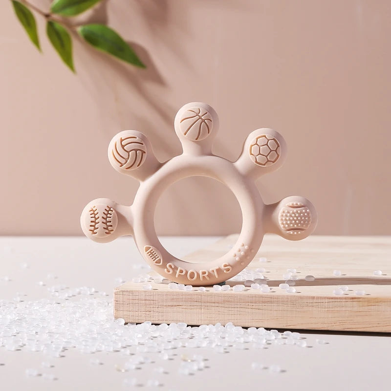 Stacking / teething ring toy