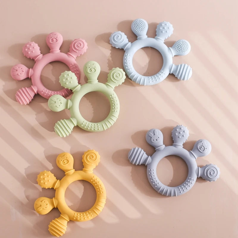 Stacking / teething ring toy