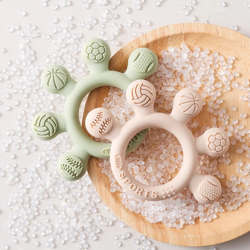 Stacking / teething ring toy