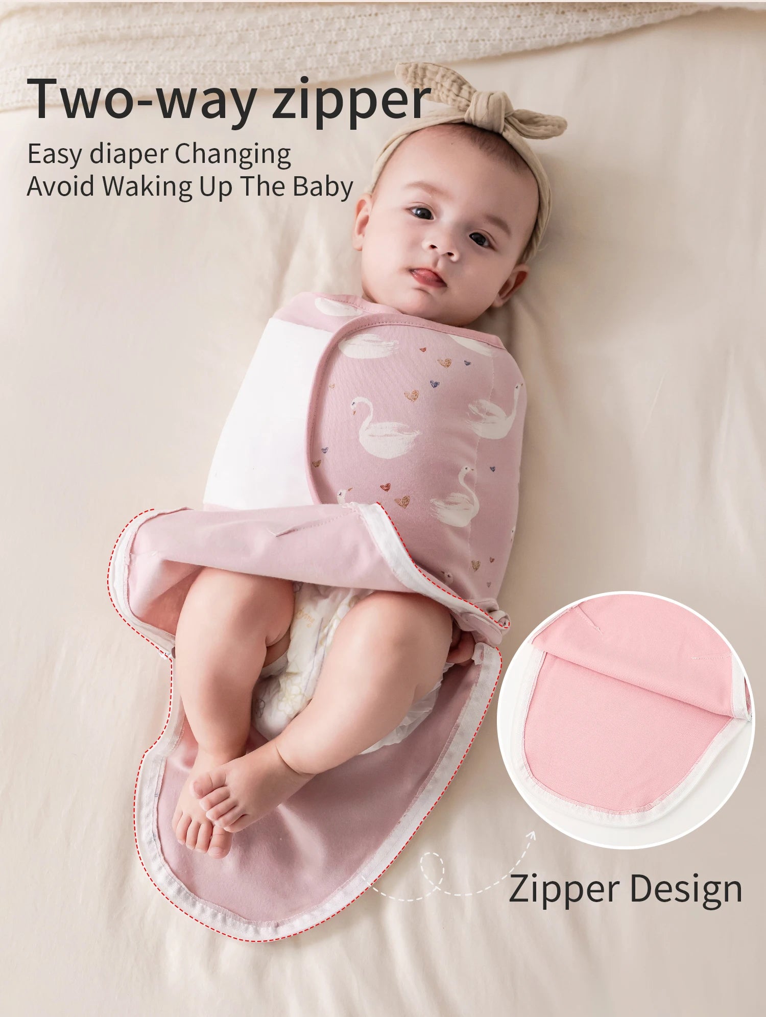 Baby swaddle / transition sleep sack