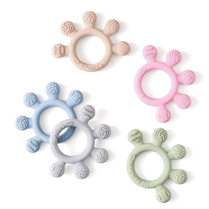 Stacking / teething ring toy