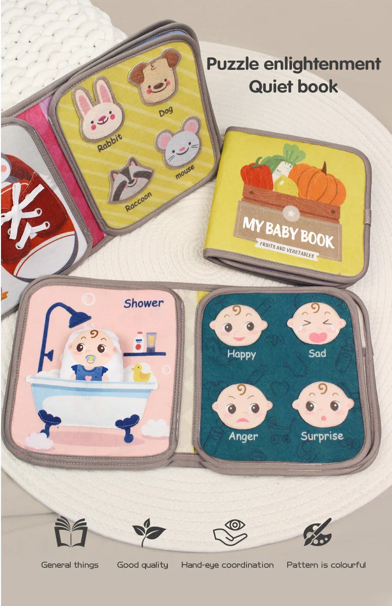 Soft activity busy book