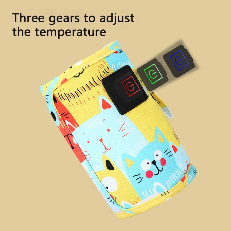 Portable bottle warmer