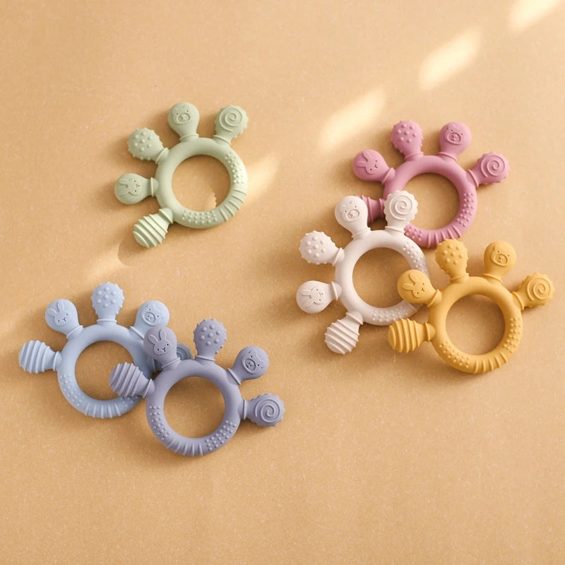 Stacking / teething ring toy