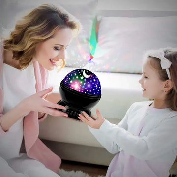 Star / galaxy night-light projector