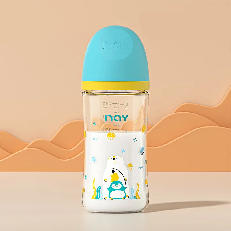 Anti-colic baby bottle set