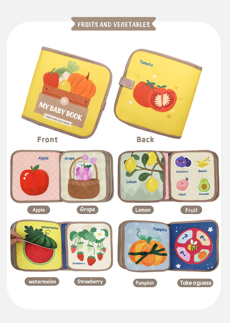 Soft activity busy book