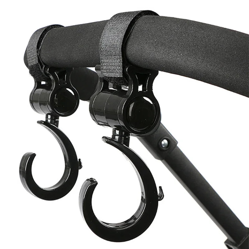 Stroller organizer + hooks