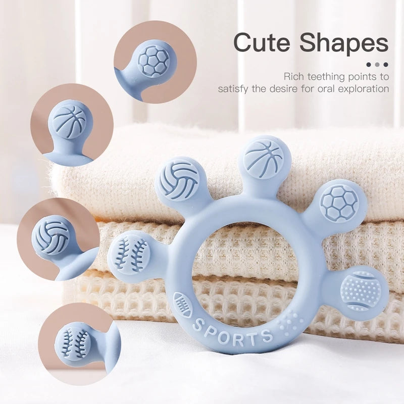 Stacking / teething ring toy