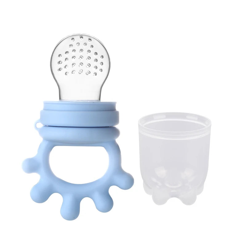 Silicone teether / fresh-food feeder