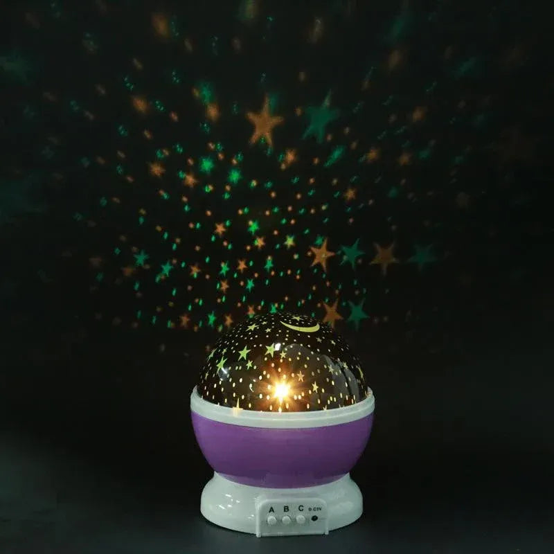 Star / galaxy night-light projector